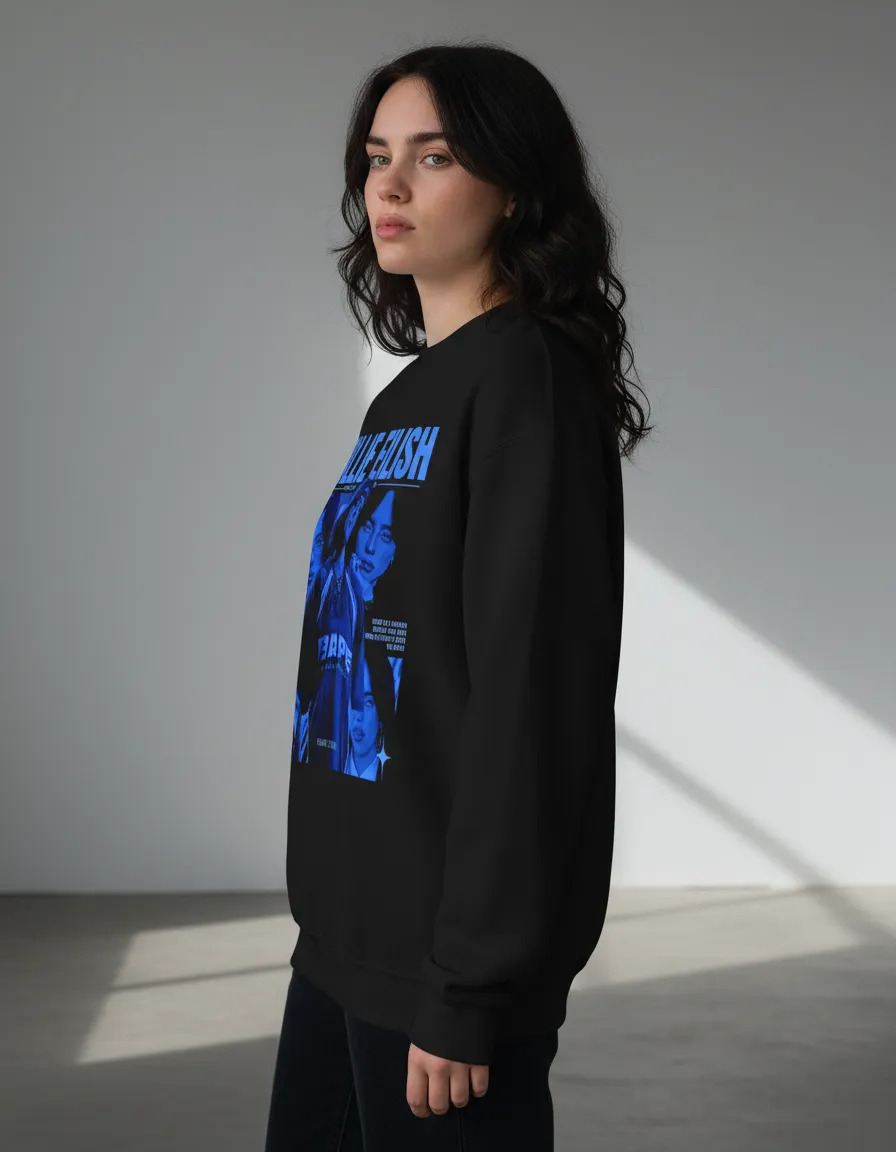 Buzo Billie Eilish 04 Memoestampados - Imagen 3
