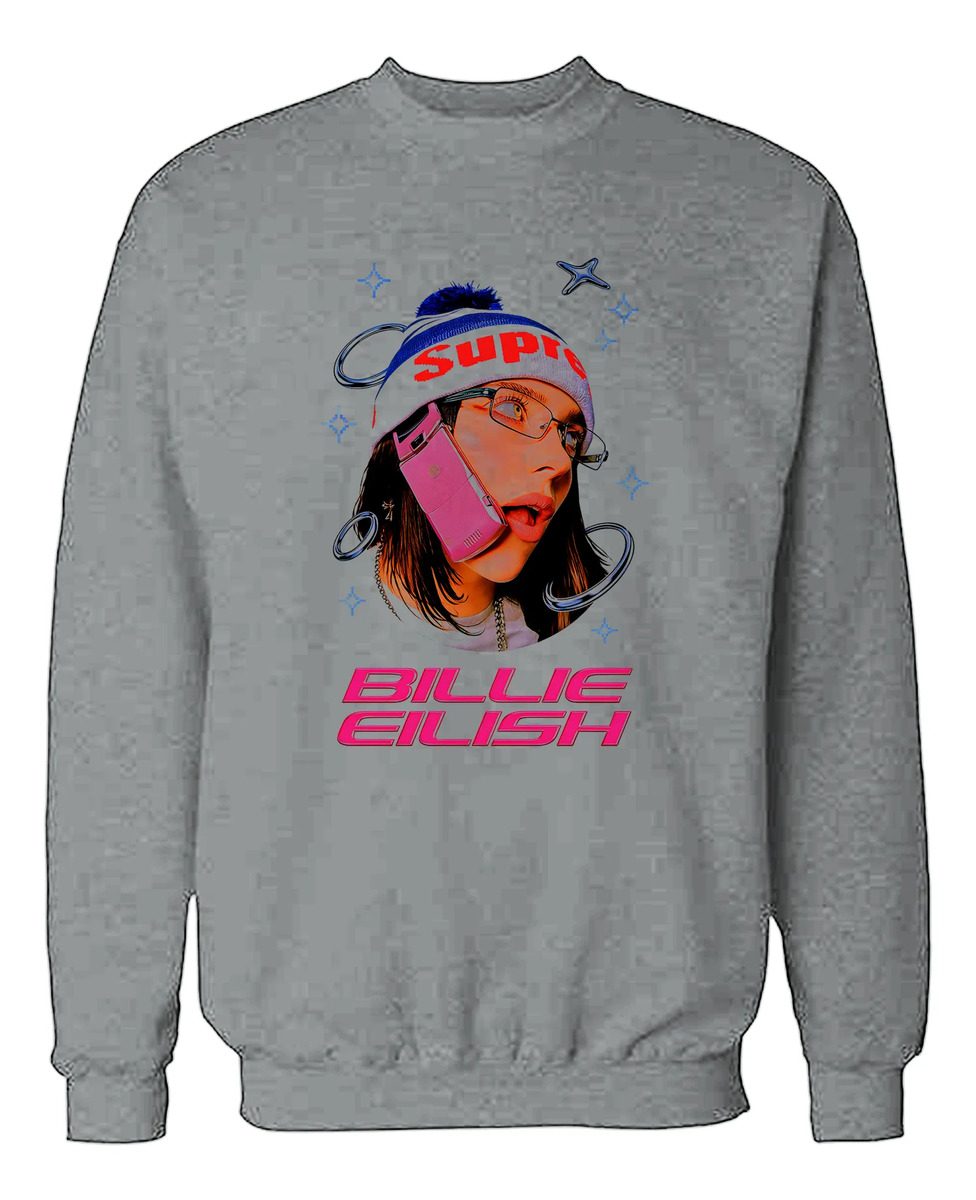 Buzo Billie Eilish 06 Memoestampados - Imagen 3