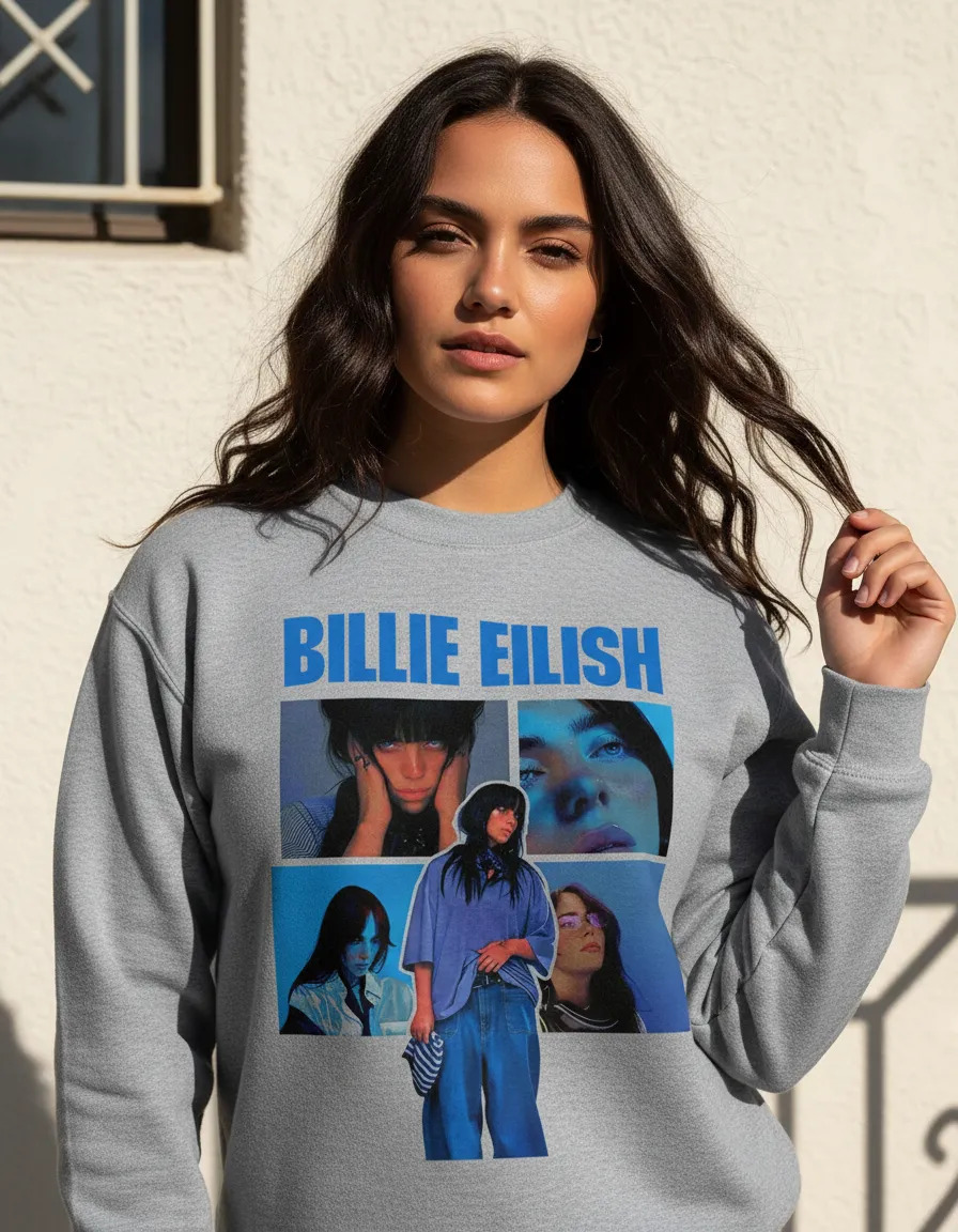 Buzo Billie Eilish 10 Memoestampados - Imagen 2