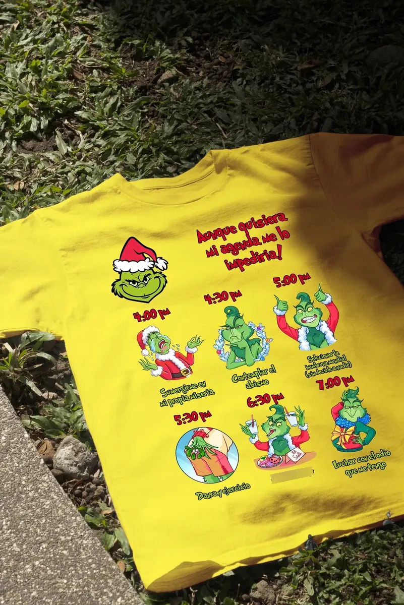 Remera: Grinch Agenda Memoestampados - Imagen 9