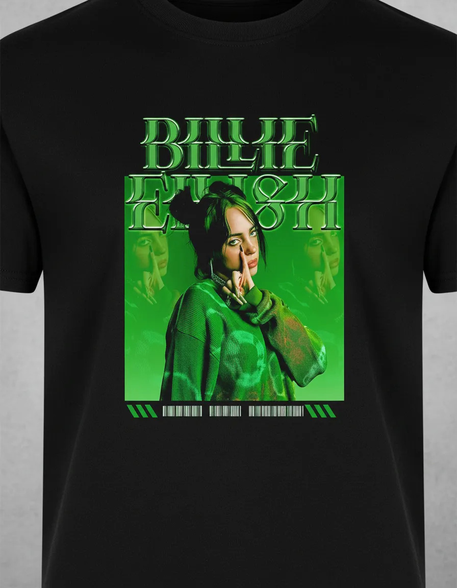 Remera: Billie Eilish 08 Memoestampados