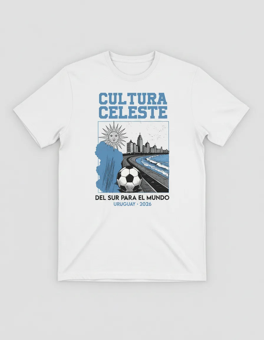 Remera: Uruguay 02 Memoestampados