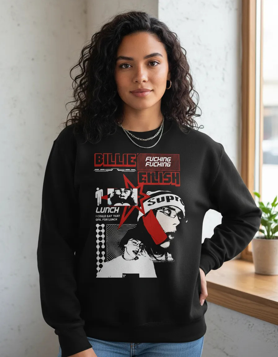 Buzo Billie Eilish 11 Memoestampados - Imagen 2