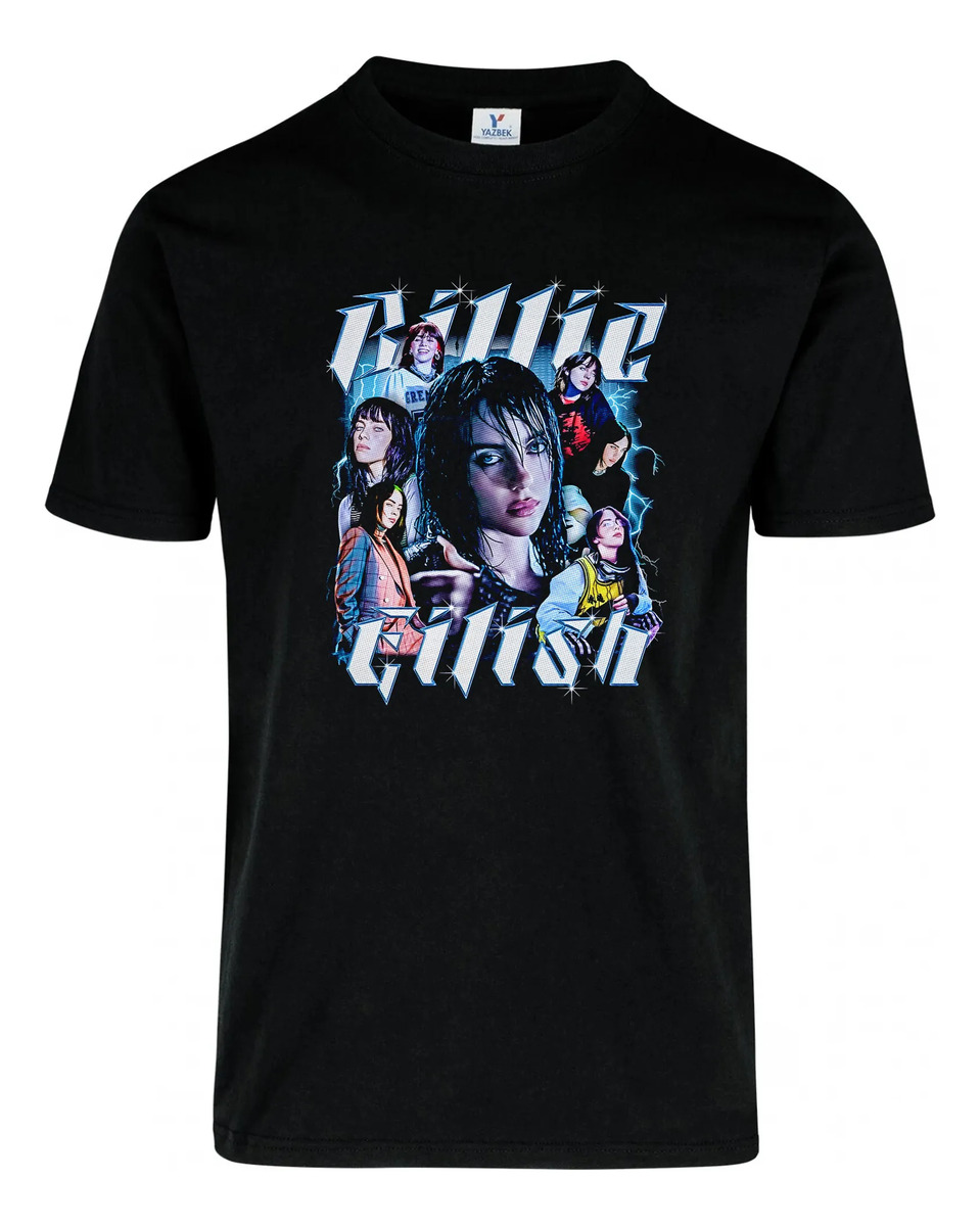 Remera: Billie Eilish 09 Memoestampados - Imagen 3