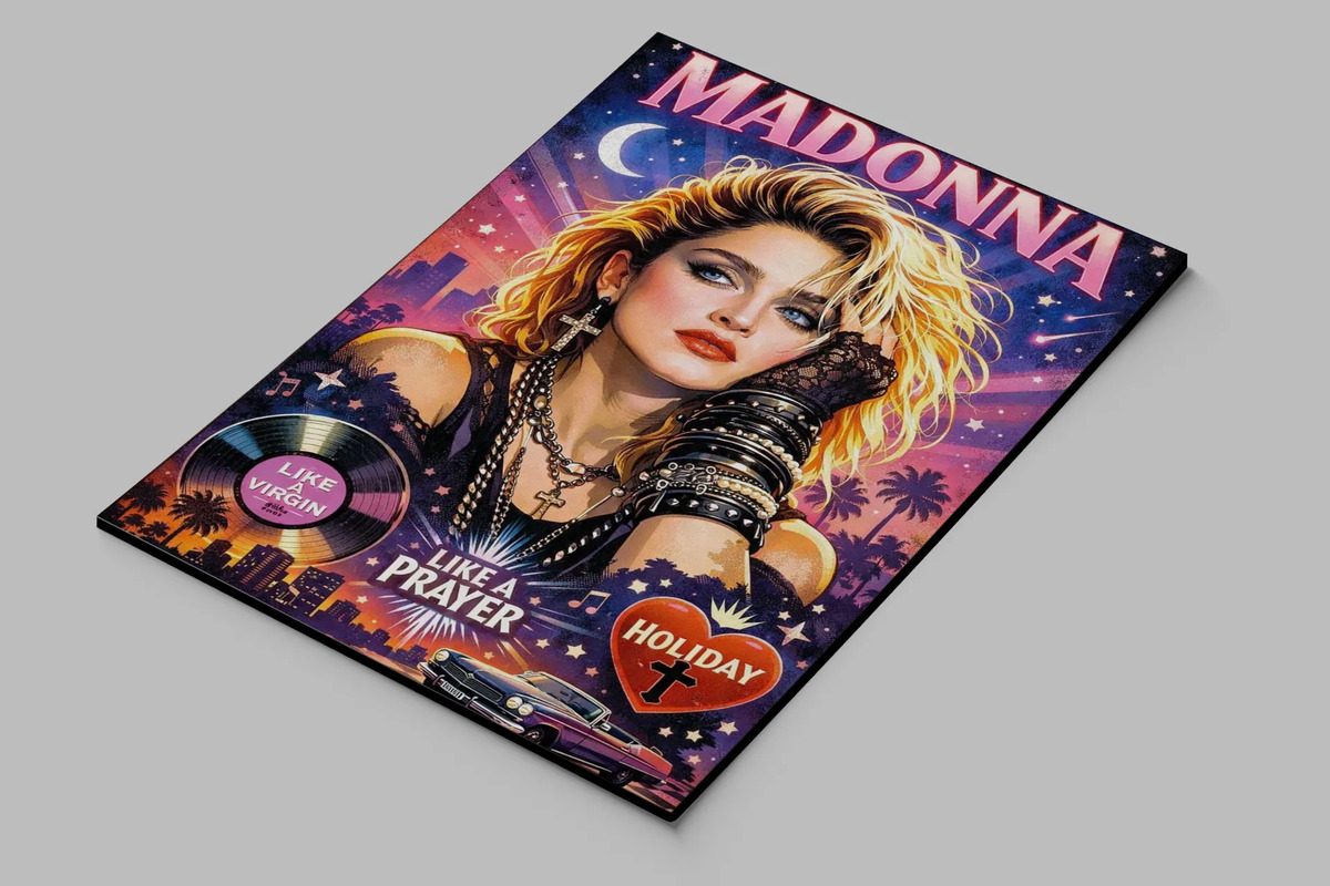 Cuadro Decorativo Madonna 857 Memo Estampados - Imagen 3