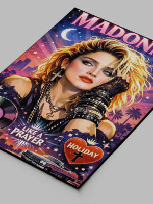 Cuadro Madonna 857 70x100 Mdf Memoestampados