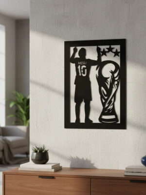 Cuadro Lionel Messi Copa Calado Memo Estampados