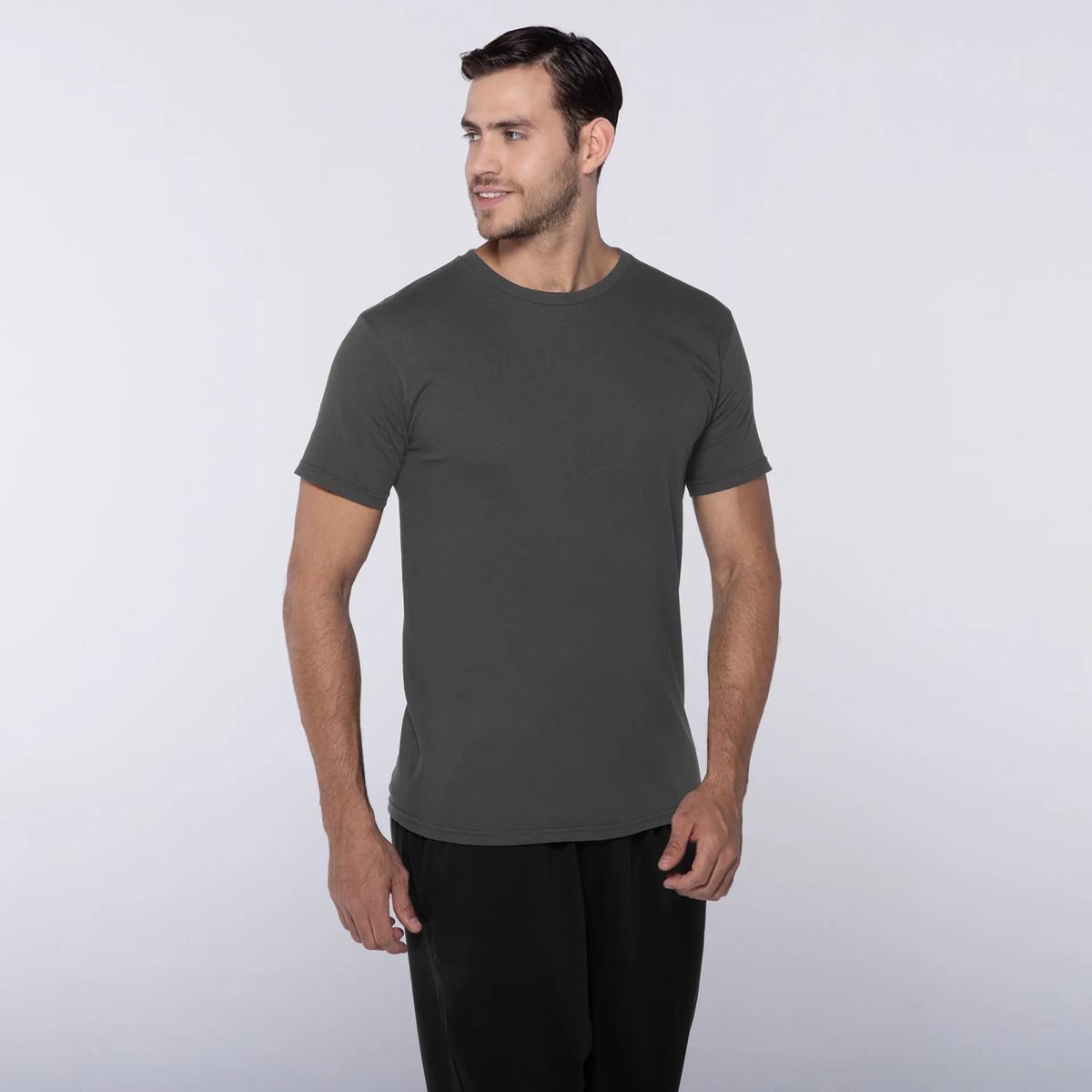 Camiseta A La Base Peso Medio Yazbek 100 % Algodón
