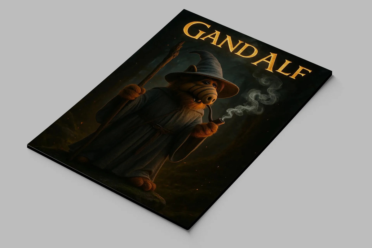 Cuadro Decorativo Gandalf 874 30x40 Memoestampados - Imagen 2