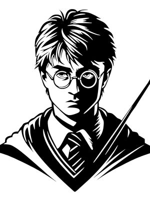 Cuadro Harry Potter 40x 35 Calado Memo Estampados