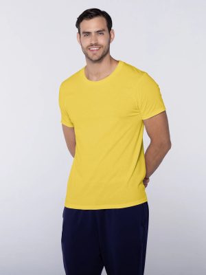 Camiseta A La Base Peso Medio Yazbek 100 % Algodón