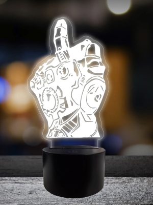 Lámpara Guante Thanos Marvel 15 Cm Memo Estampados