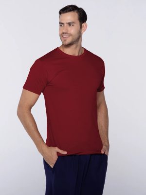 Camiseta A La Base Peso Medio Yazbek 100 % Algodón