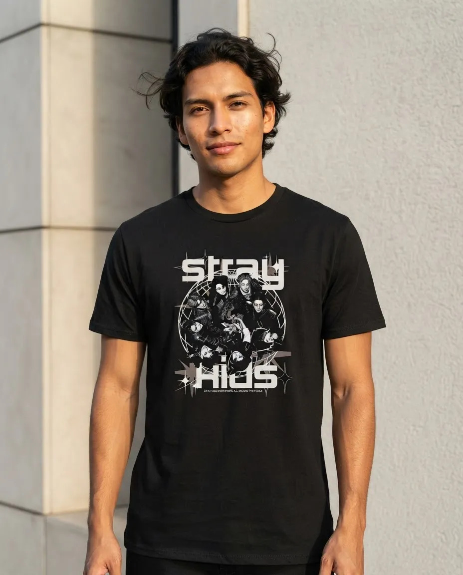 Remera: Stray Kids 02 Memoestampados - Imagen 2