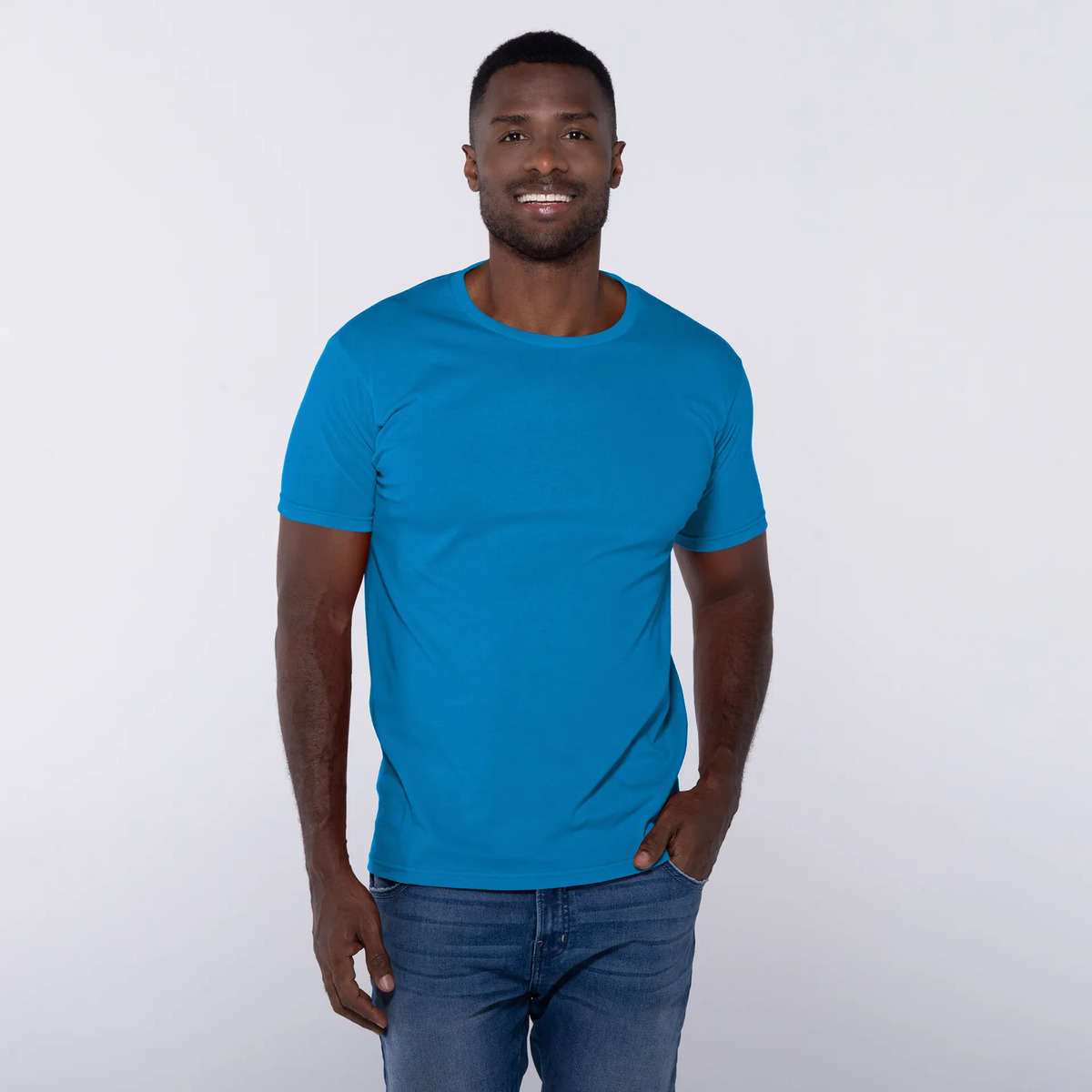 Camiseta A La Base Peso Medio Yazbek 100 % Algodón