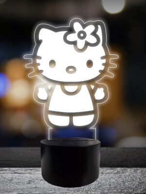 Lámpara Hello Kitty 15cm Memoestampados