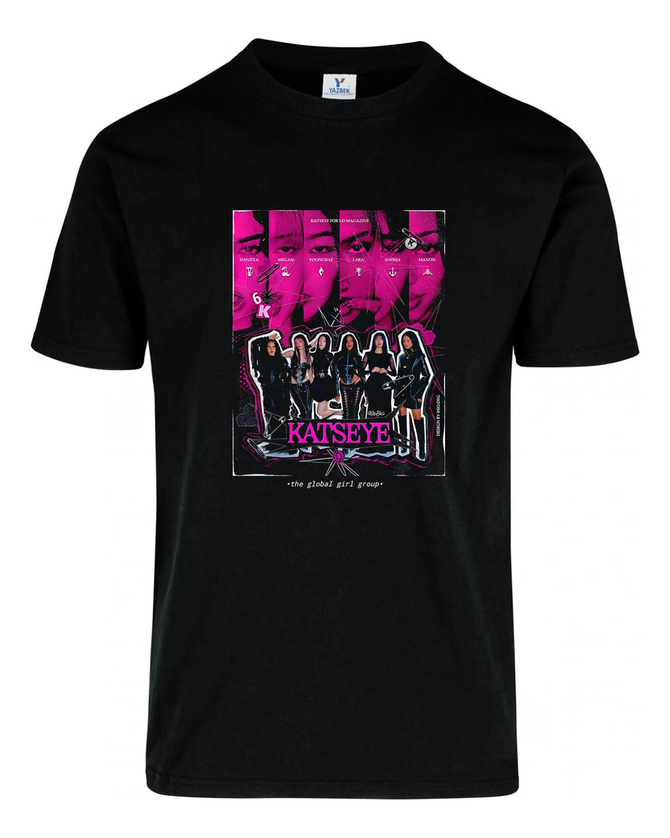 Remera: Katseye 02 Memoestampados