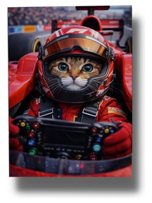 Cuadro Gatito F1 871 70x100 Mdf Memoestampados