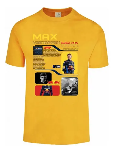 D_601378-MLU119600342207_102026-O.jpg Remera: F1 Max Verstappen Red Bull Memoestampados