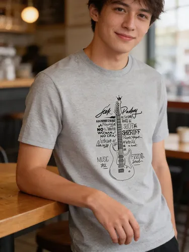 Remera: Guitarra Memoestampados