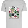 Remera: Minecraft Faces Memoestampados