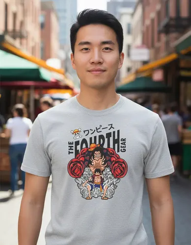 D_606742-MLU98739510682_112025-O.jpg Remera: The Fourth Gear Luffy Anime Memoestampados
