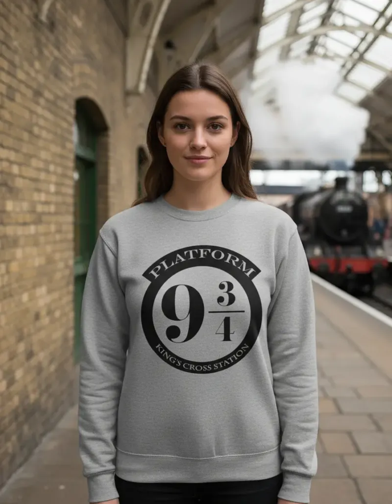Buzo Harry Potter Plataforma 9 3/4