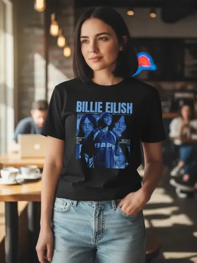 Remera: Billie Eilish 04 Memoestampados