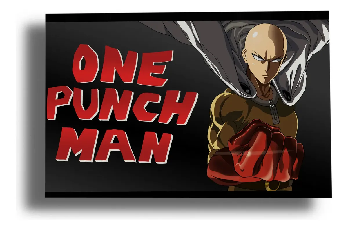 Cuadro One Punch 603 40x30 Mdf Memoestampados