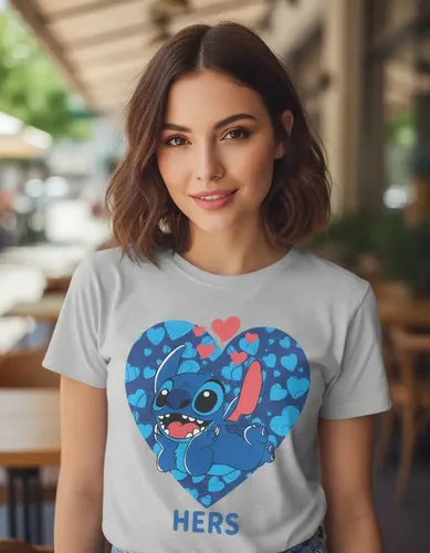 D_621078-MLU94365500081_102025-O.jpg Remera: Stitch Love (hers) Memoestampados
