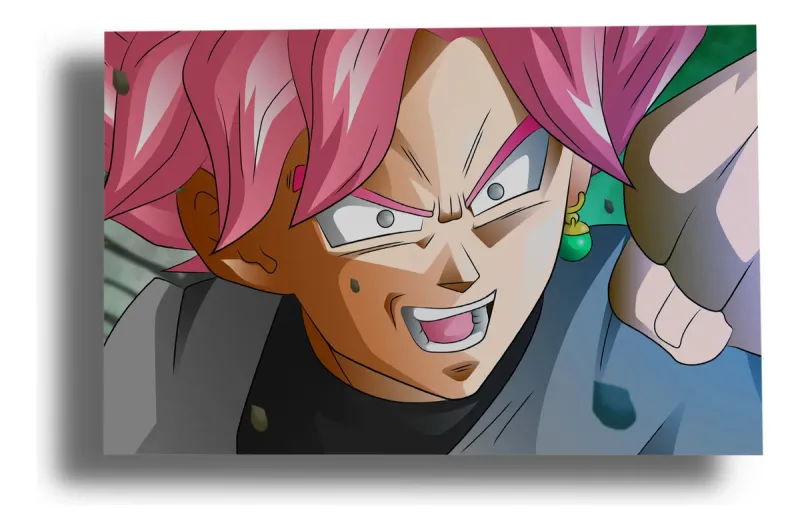 Cuadro Dragon Ball Super 2 568 30x40 Mdf Memoestampados