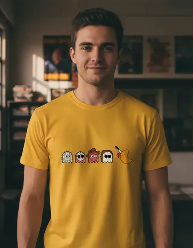 D_621499-MLU100958208379_122025-O.jpg Remera: Pac-man Hallowen Memoestampados