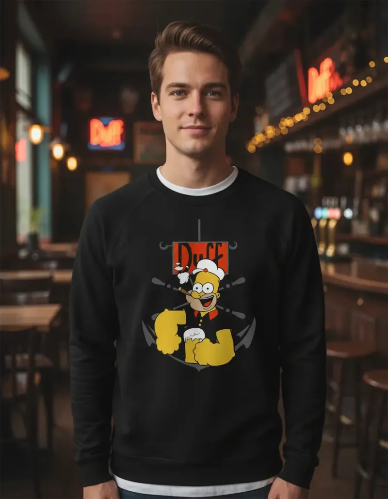 Buzo Popeye Duff Memoestampados