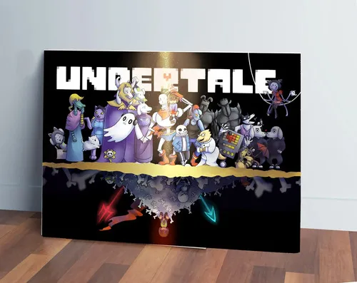D_623418-MLU46585601668_072021-O.jpg Cuadro Undertale 563 40x53 Mdf Memoestampados
