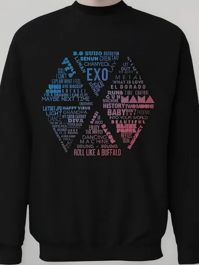 Buzo Exo Nombres Memoestampados