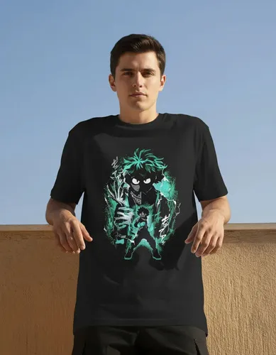D_628999-MLU97517579006_112025-O.jpg Remera: Izuk Midoriya My Hero Academy Memoestampados