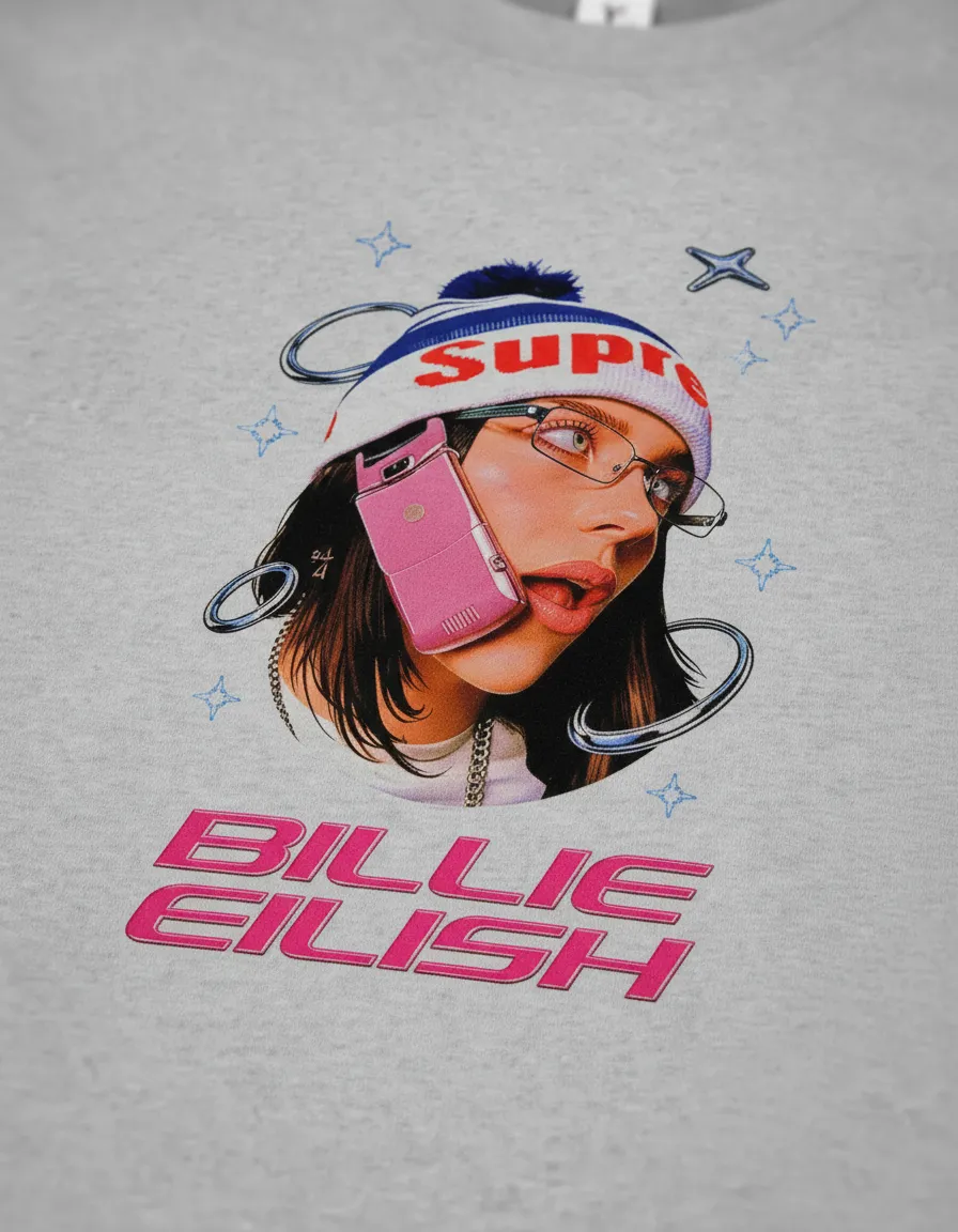 Remera: Billie Eilish 06 Memoestampados
