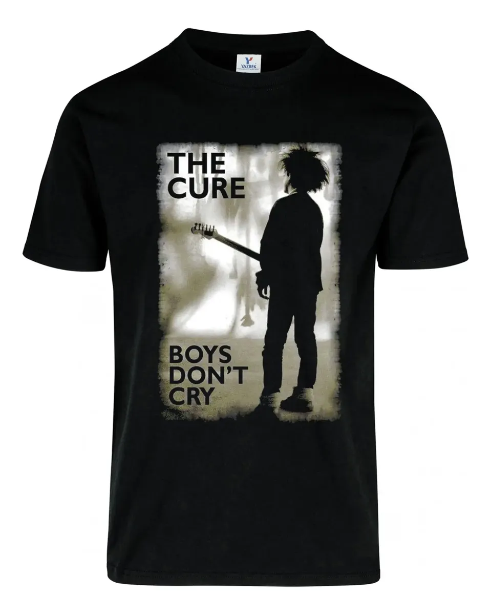 D_629802-MLU77096877817_062024-O.jpg Remera: The Cure Boys Dont Cry Memoestampados