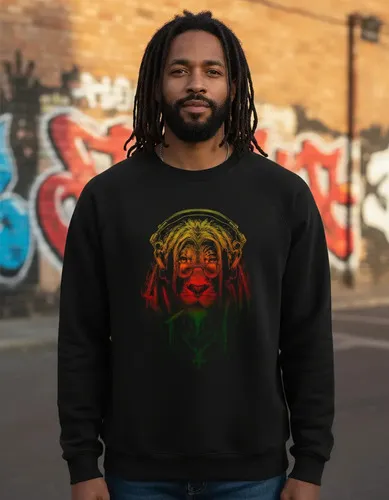 Buzo Leon Rastafari Colores Memoestampados