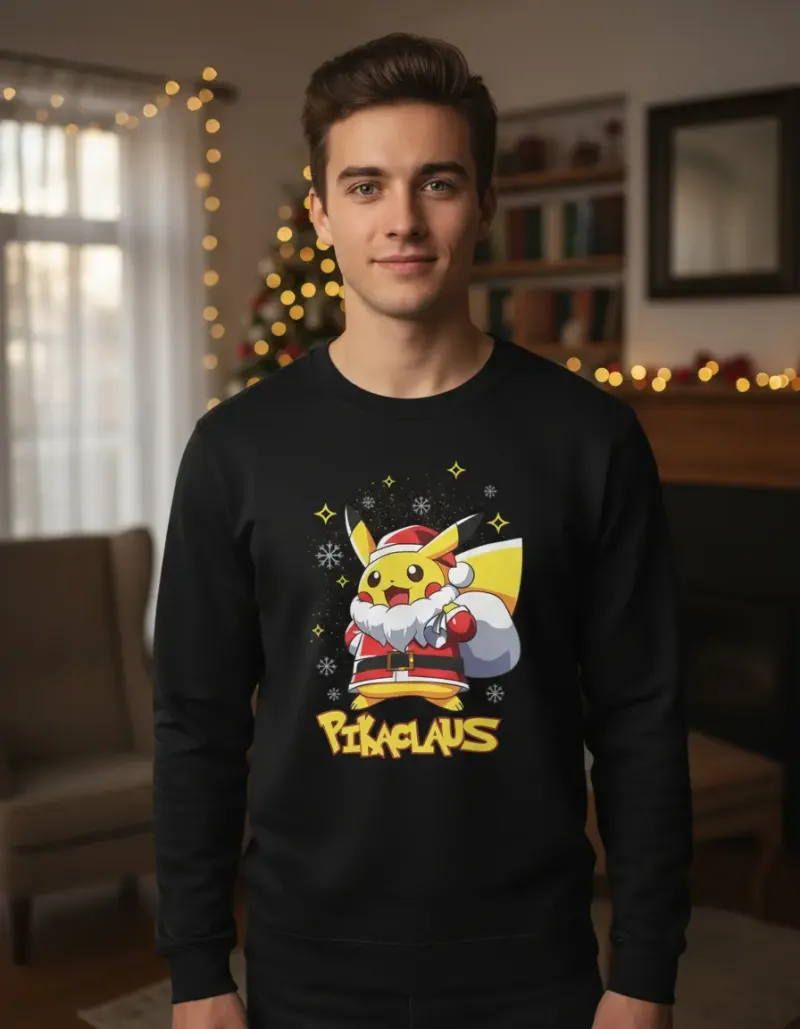 Buzo Pikaclaus Memoestampados