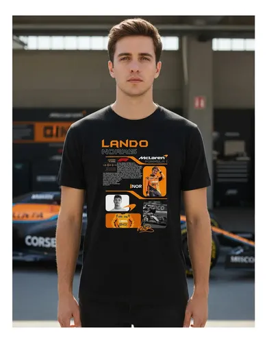 Remera: F1 Lando Norris Mclaren Memoestampados