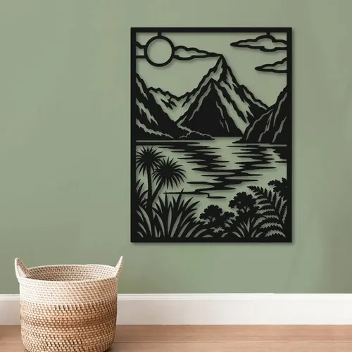 D_636324-MLU118648572108_102026-O.jpg Cuadro Calado Mdf Fiordo 30x40 Cm Negro