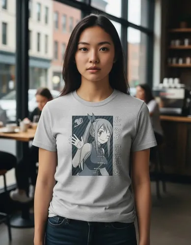 Remera: Lucy Heartfillia Memoestampados