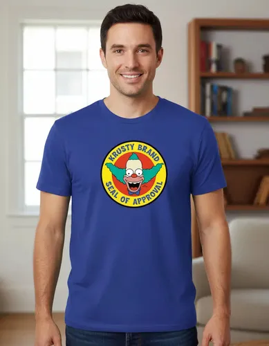 D_643336-MLU97794984532_112025-O.jpg Remera The Simpsons - Krusty Brand