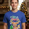 Remera: Reno Feliz Navidad Memoestampados