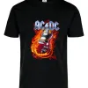 Remera: Ac Dc Guitarra Rock Musica Memoestampados Remera: Ac Dc Guitarra Rock Musica