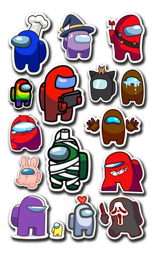 D_647081-MLU116910989965_082026-O.jpg Pack Pegotines Stickers Among Us Memoestampados