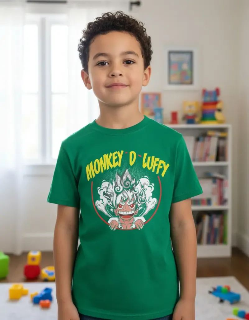 Remera: Monkey D Luffy Talk Memoestampados