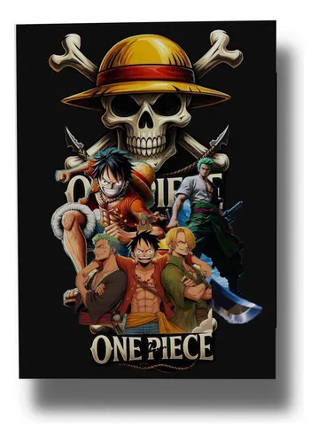 Cuadro One Piece 893 70x100 Mdf Memoestampados