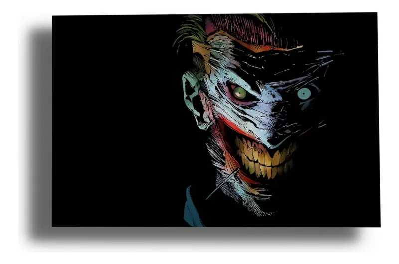 Cuadro Joker 555 70x100 Lienzo Memoestampados